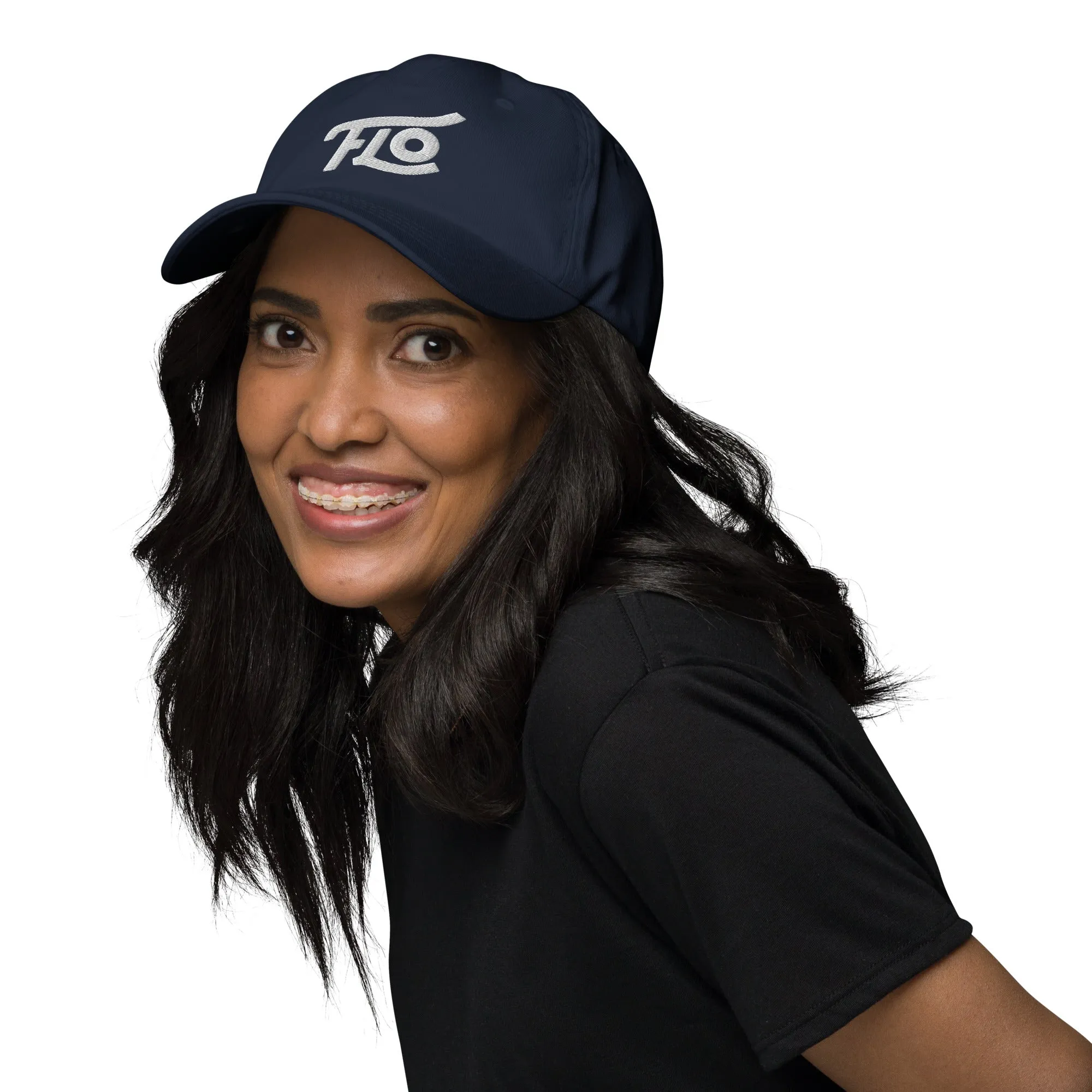 FLO Dad Cap (White)
