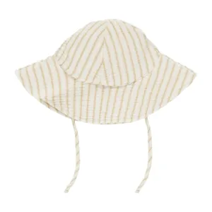 Floppy Sun Hat || Marigold Stripe