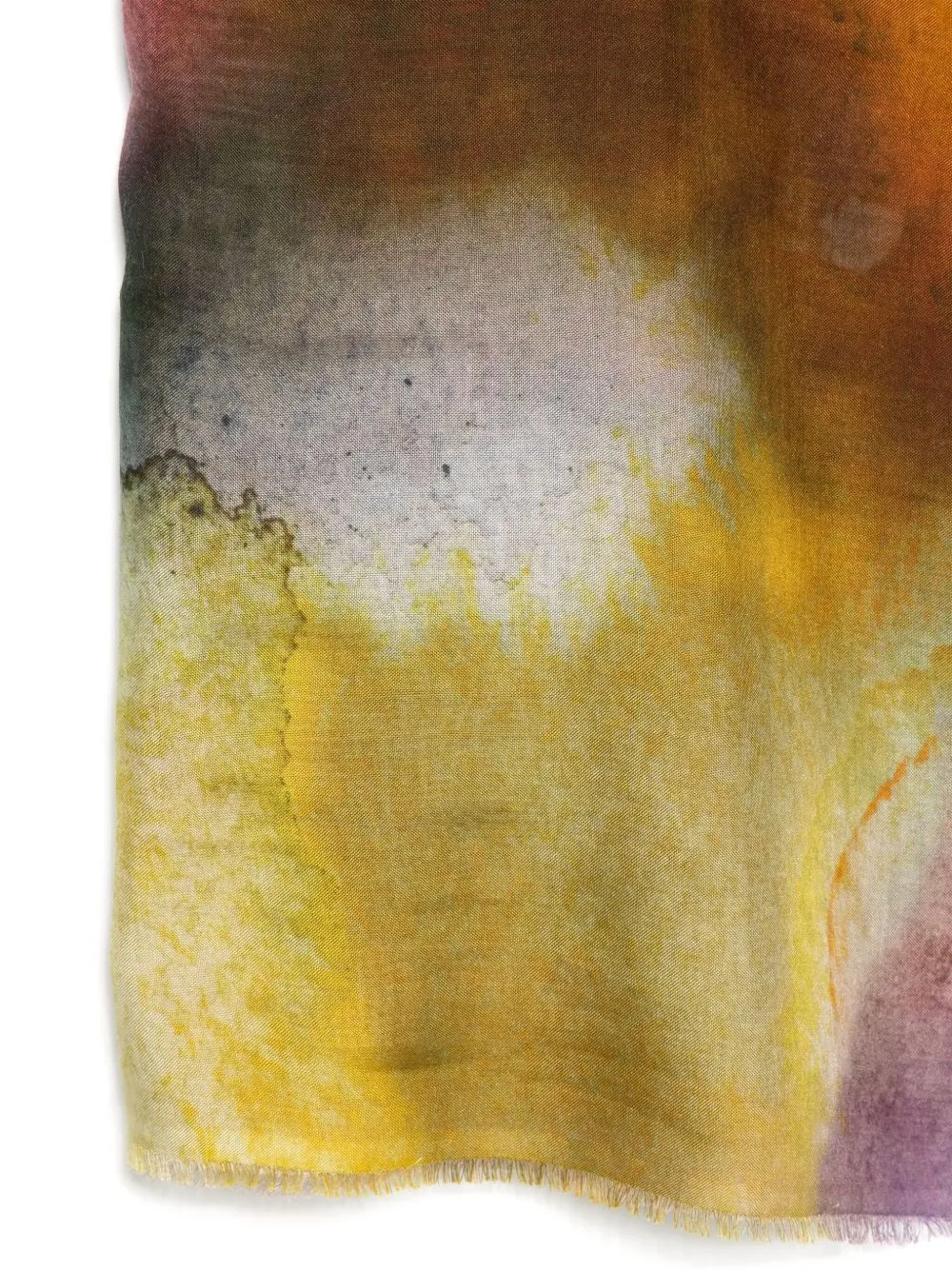 Flowers printed stole
