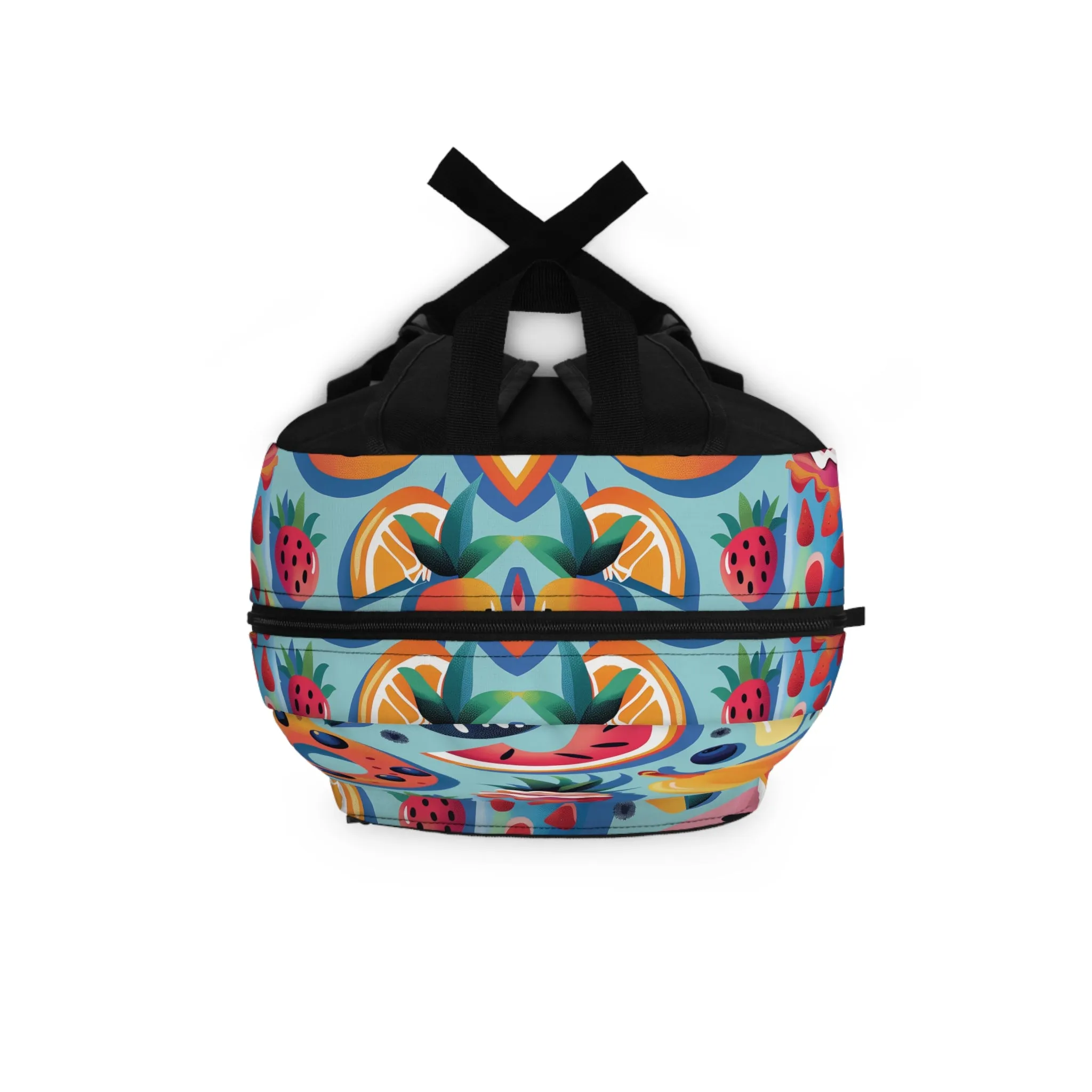 Food Paradise Vibrant Pattern Backpacks for Men Women Kids School Travel, Capacity School Backpacks