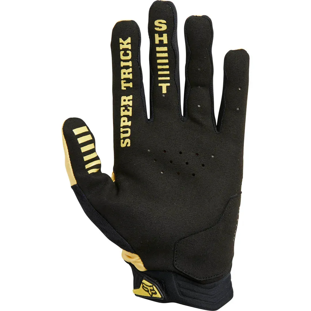 Fox DEFEND Gloves Super Trick Pear Yellow 2023