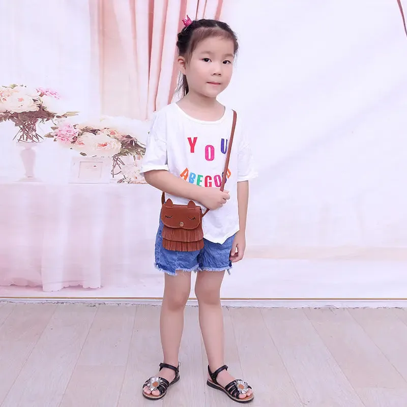 Fox Tassel Children's Bag-Stylish & All-Match