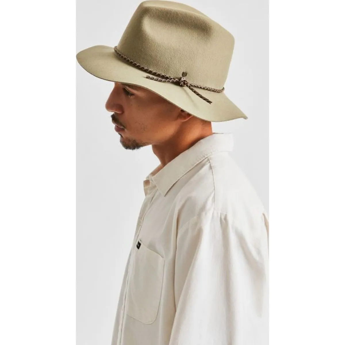 Freeport II Fedora - Light Olive