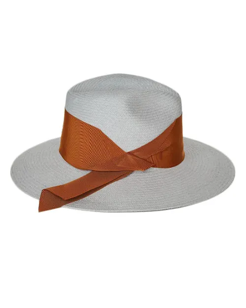 FREYA | Gardenia Hat | Fog/Butterscotch