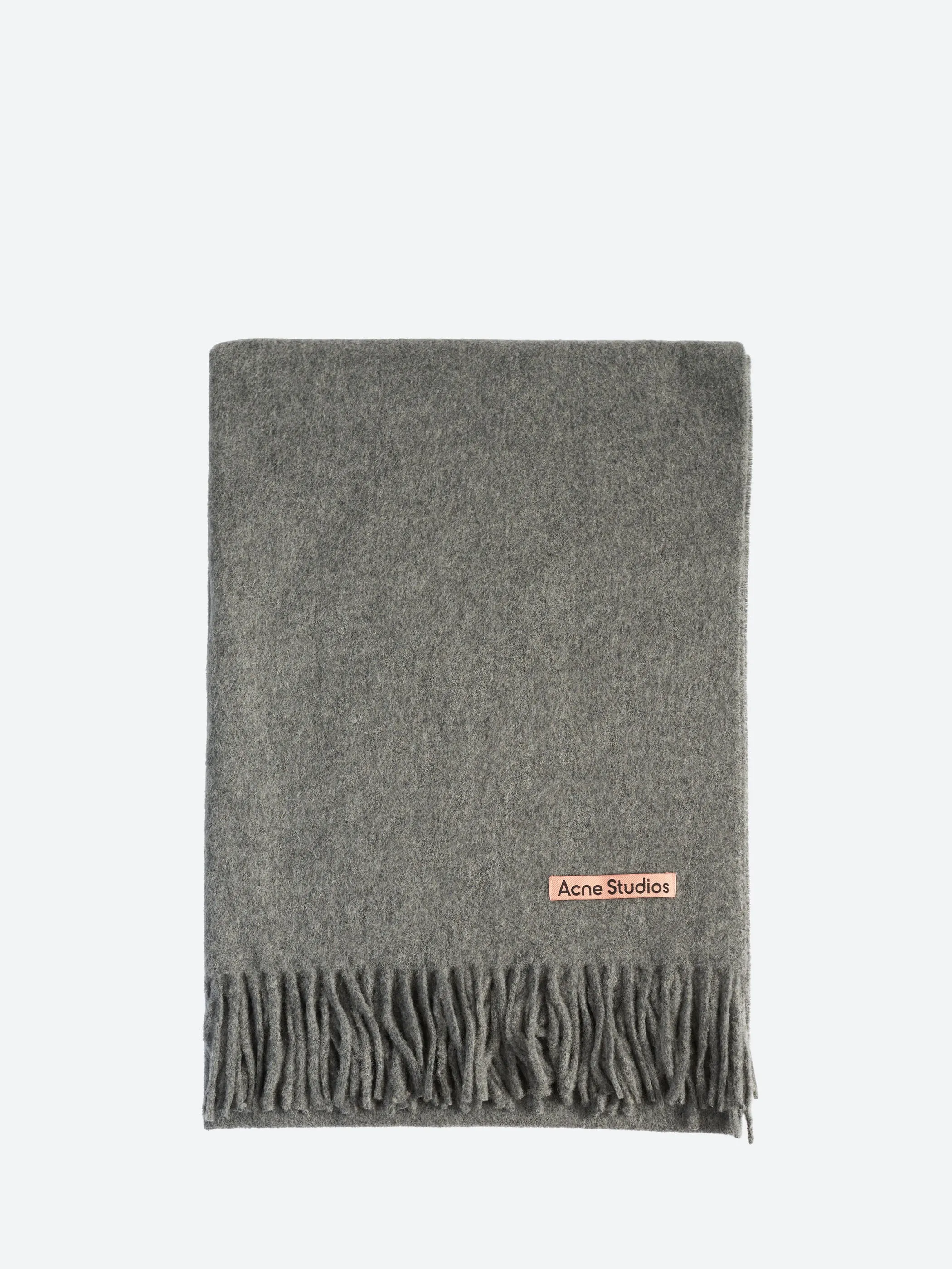 Fringe Wool Scarf