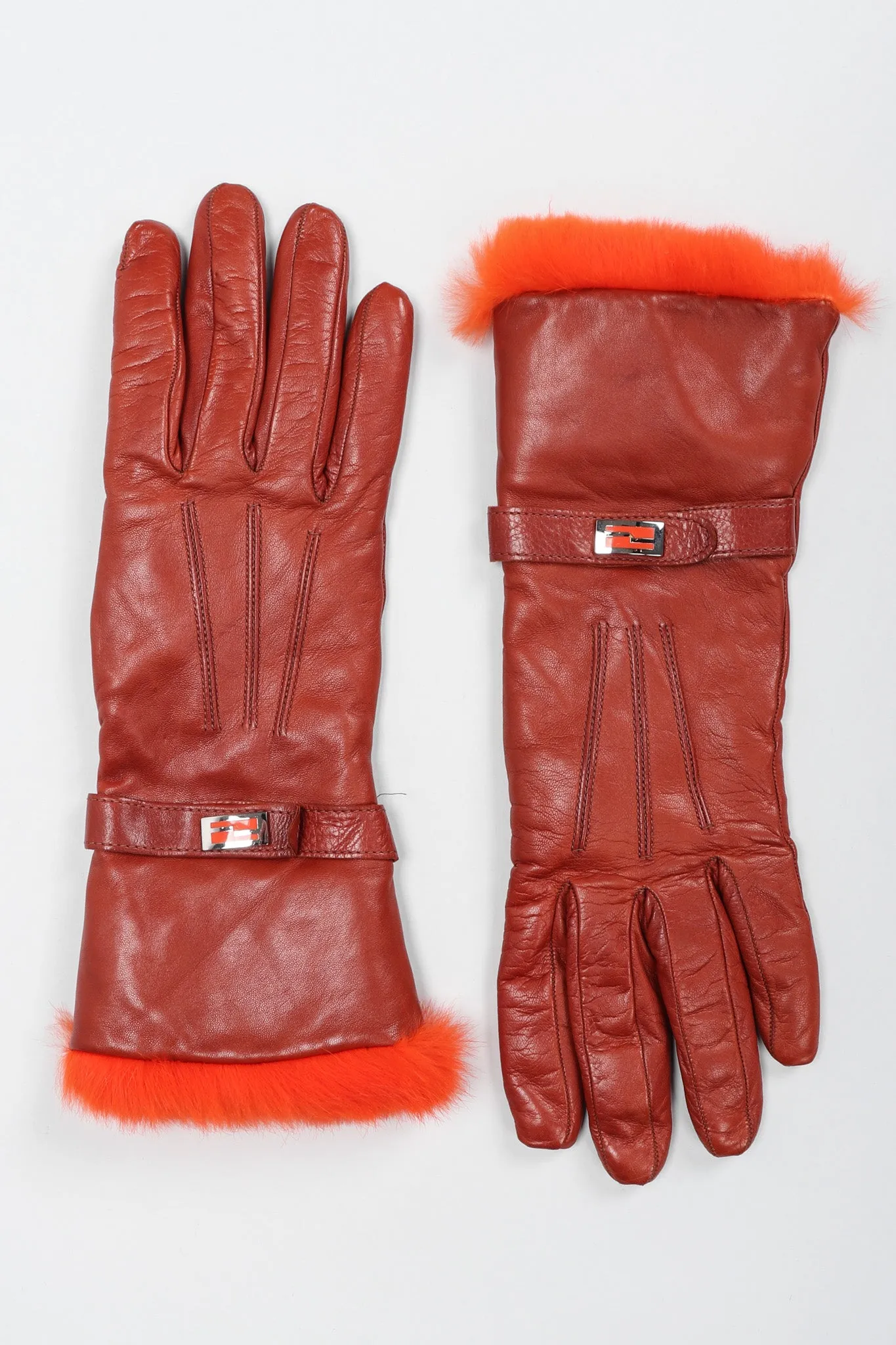 Fur Trim Gloves