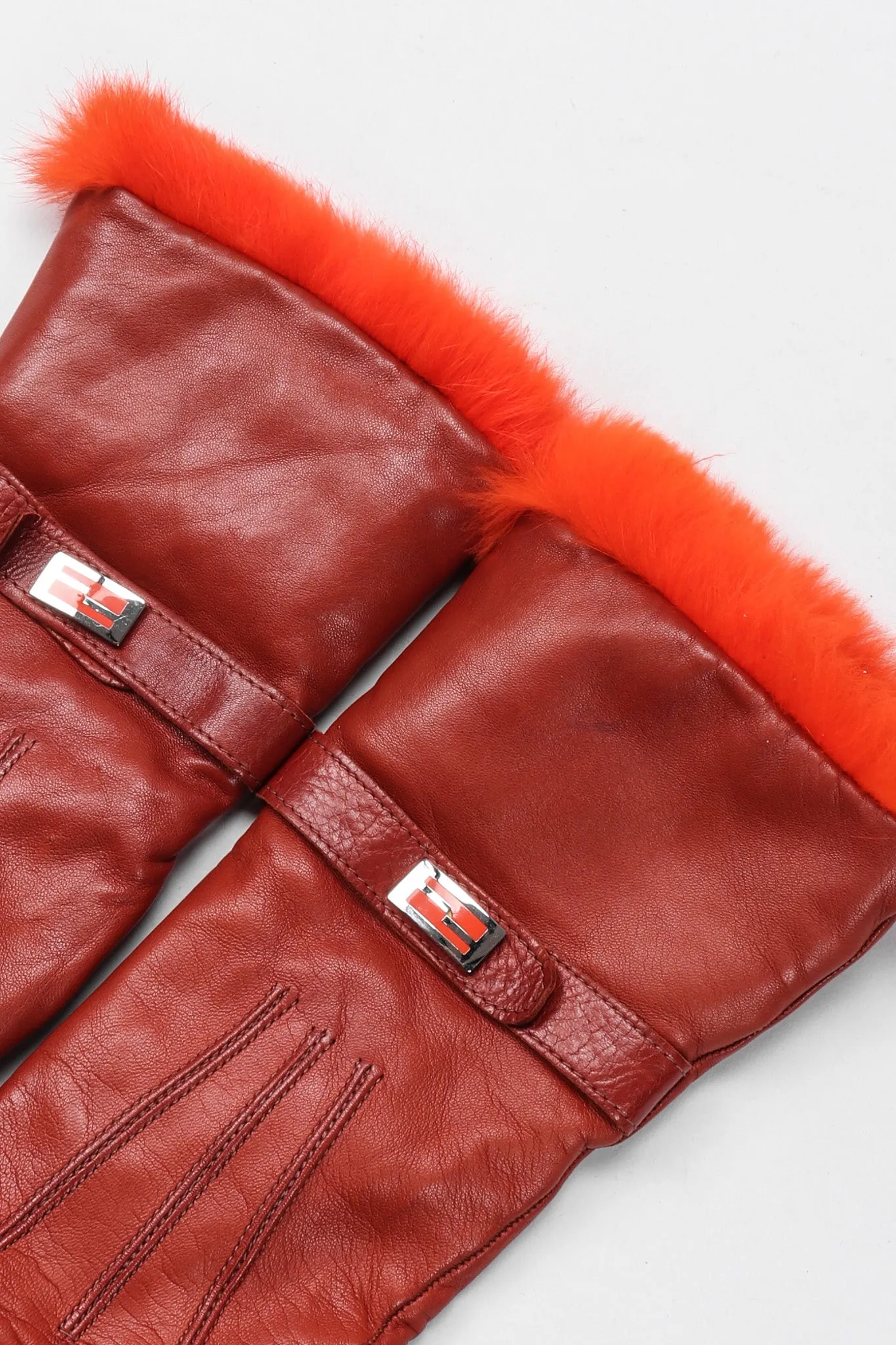 Fur Trim Gloves