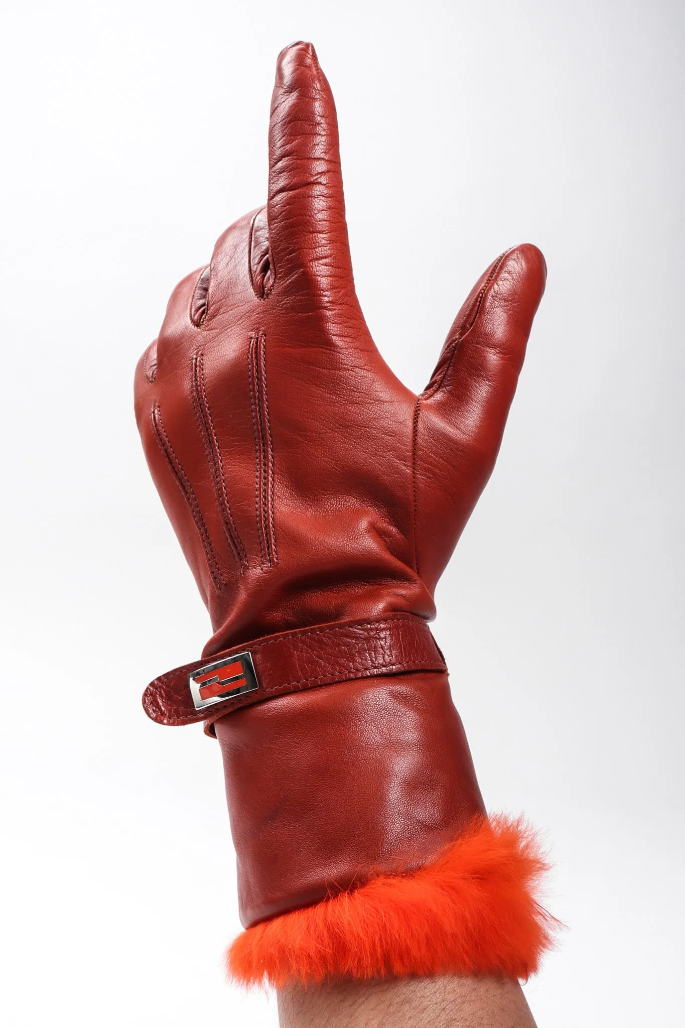 Fur Trim Gloves