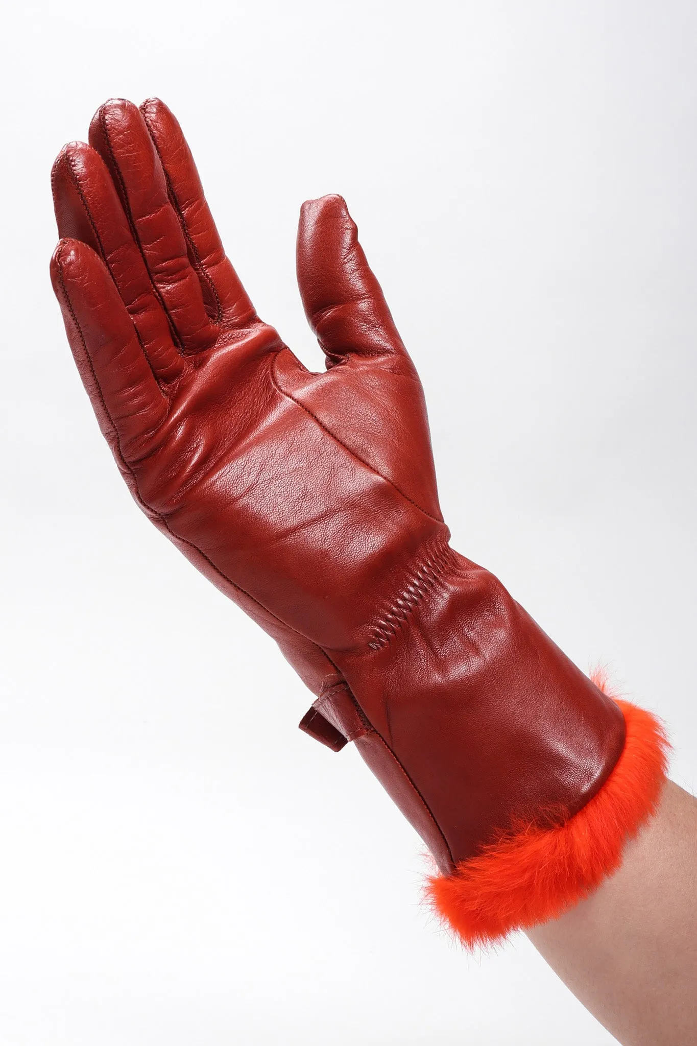 Fur Trim Gloves