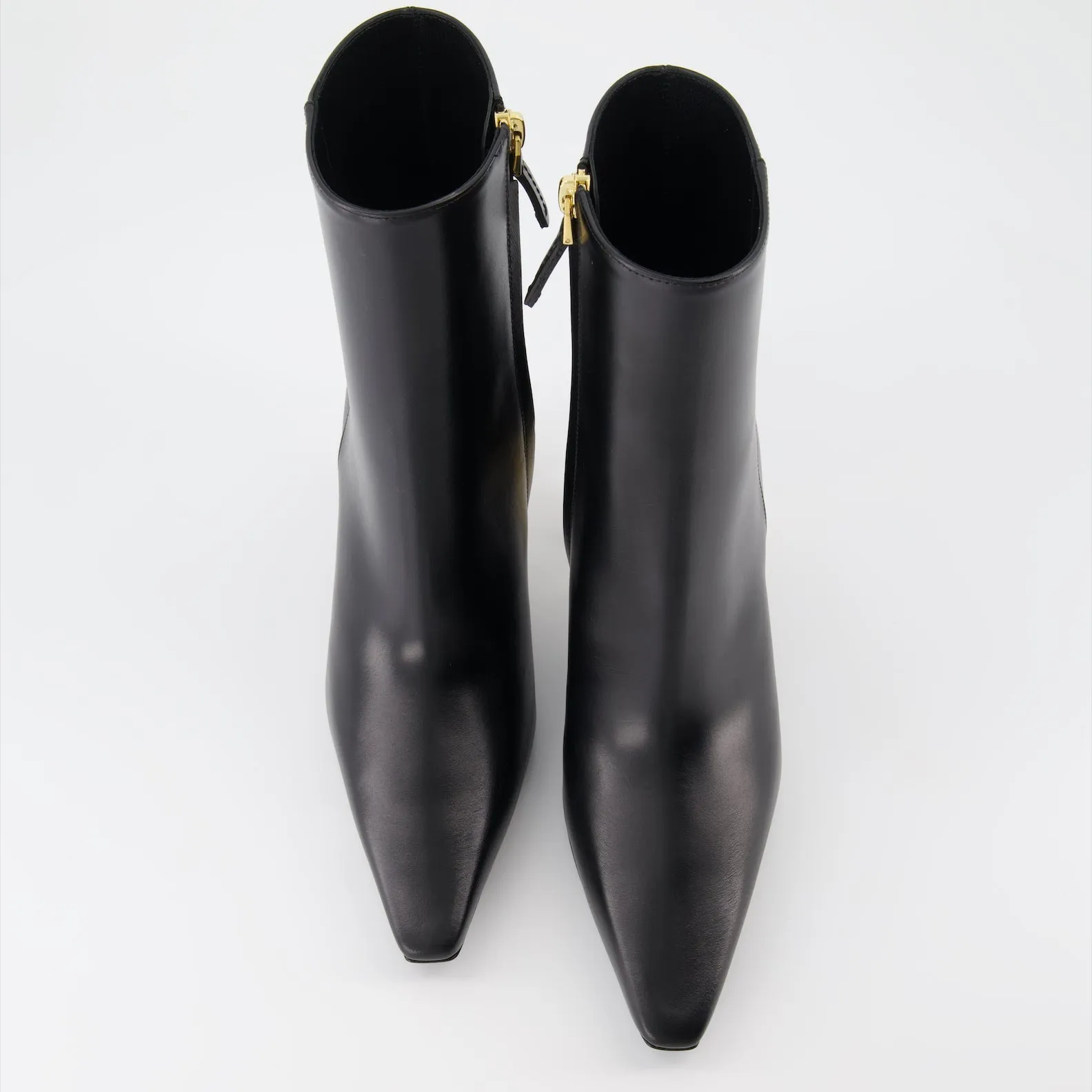 G-Cube Leather Ankle Boots