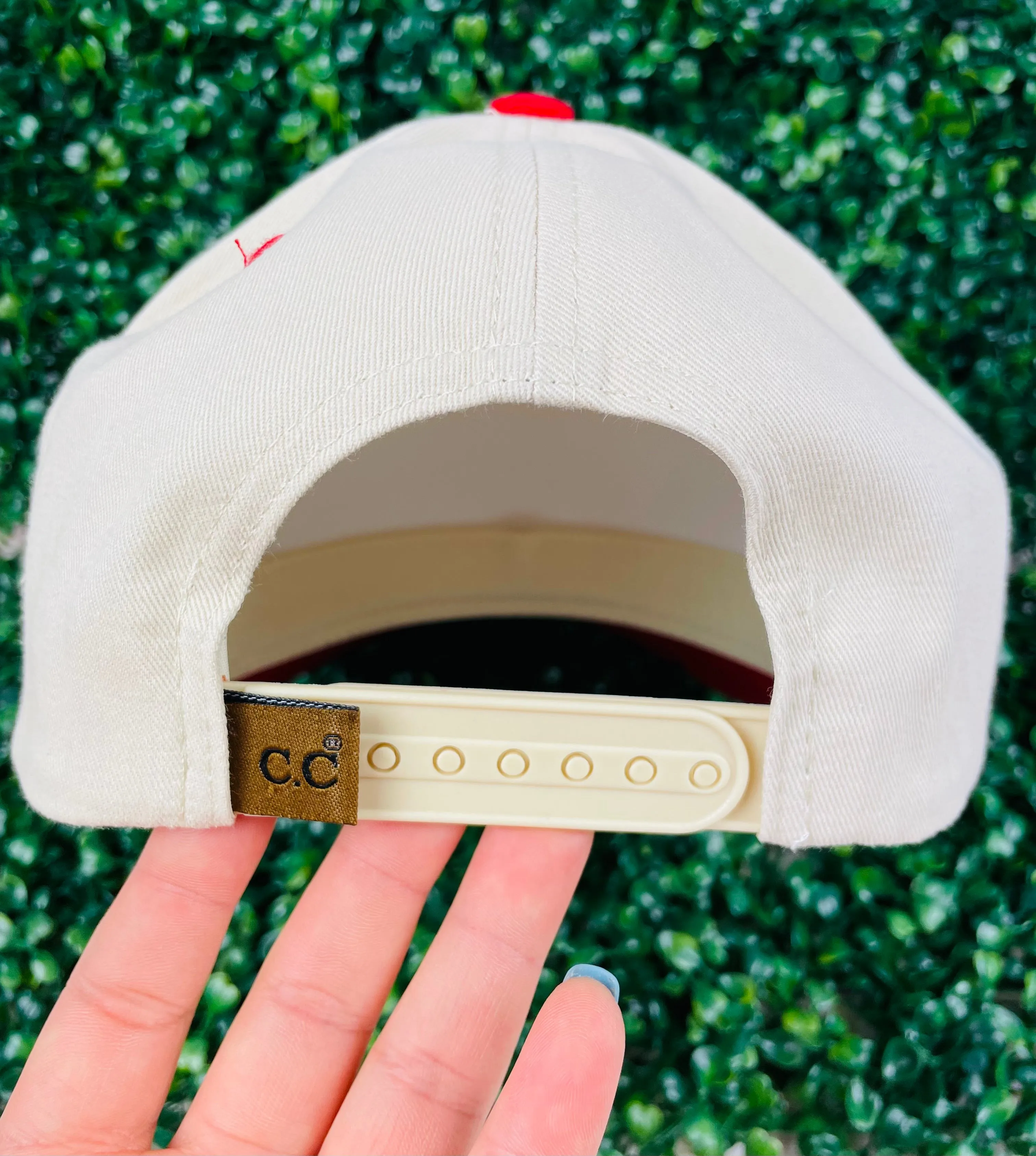 Gameday Club Embroidery Two Tone Baseball Cap TCM0002RED