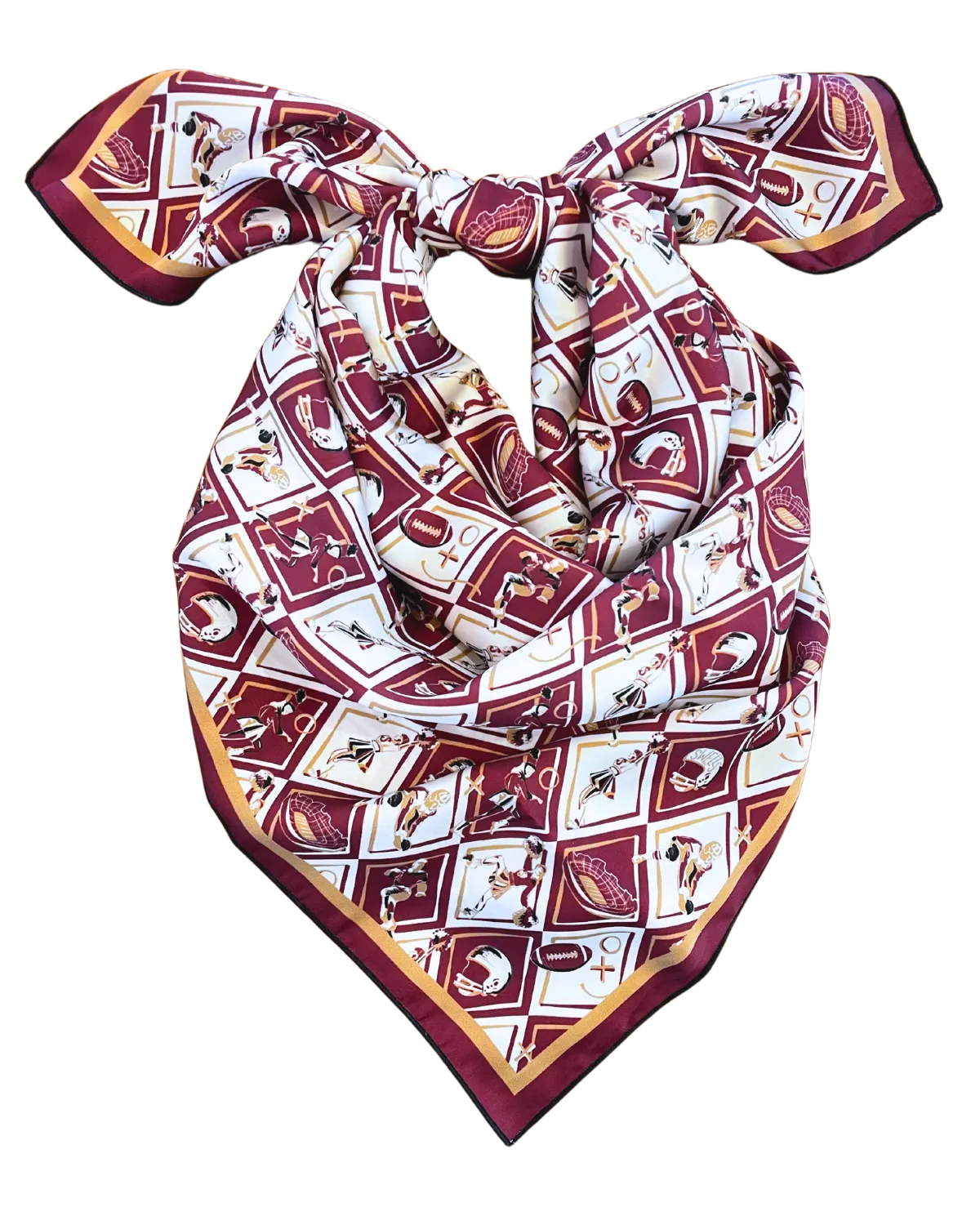 Garnet   Gold Checkerboard Gameday