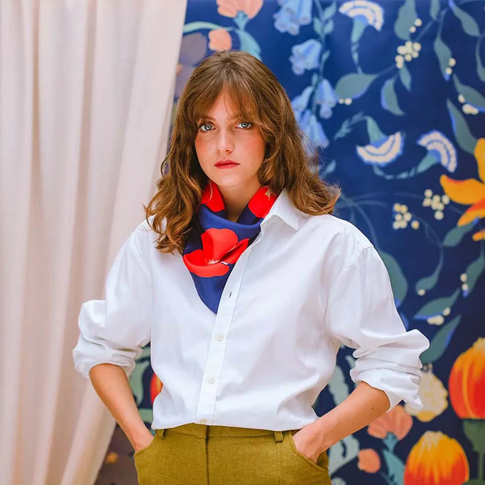 GAVROCHE SILK SCARVES