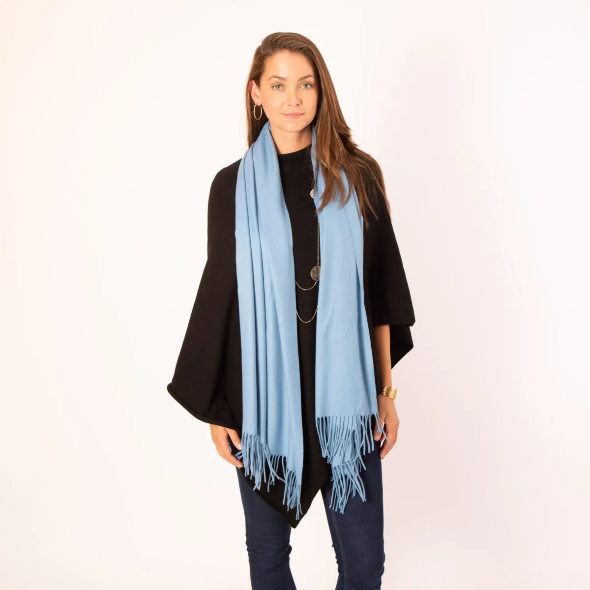 Georgia Pashmina French Blue