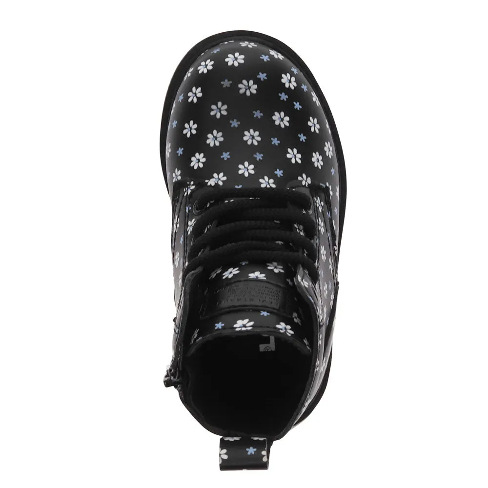 Giselle Floral - Toddler Unisex Combat Boot
