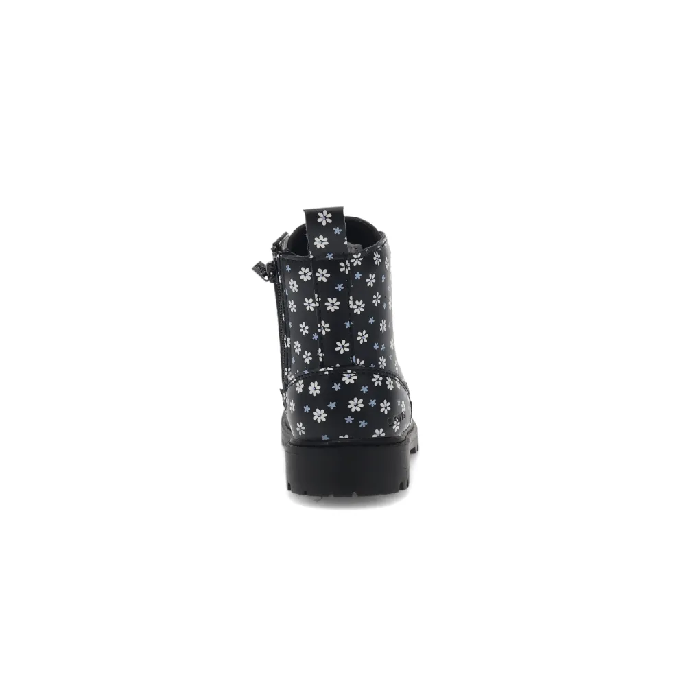 Giselle Floral - Toddler Unisex Combat Boot