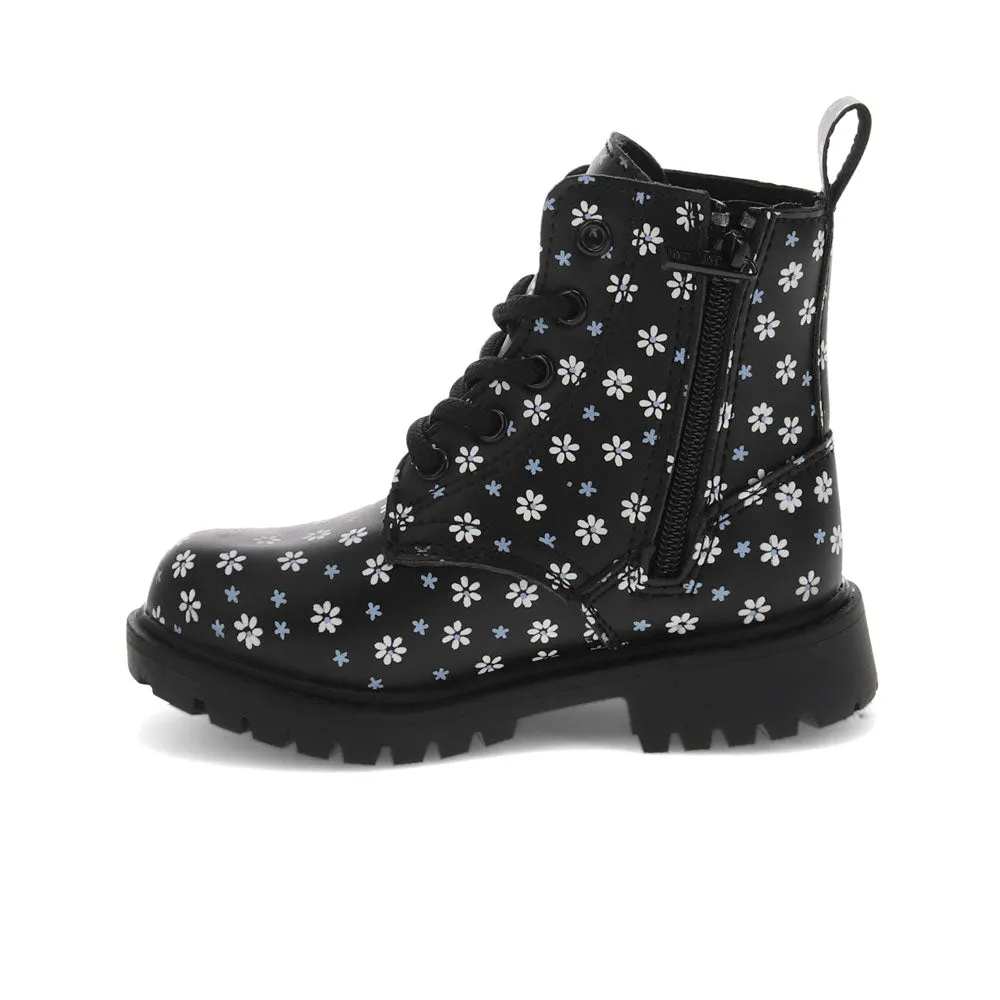 Giselle Floral - Toddler Unisex Combat Boot