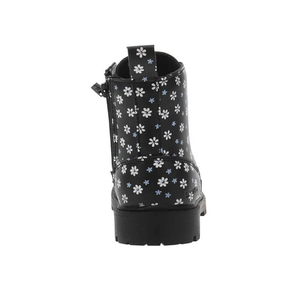 Giselle Floral - Toddler Unisex Combat Boot