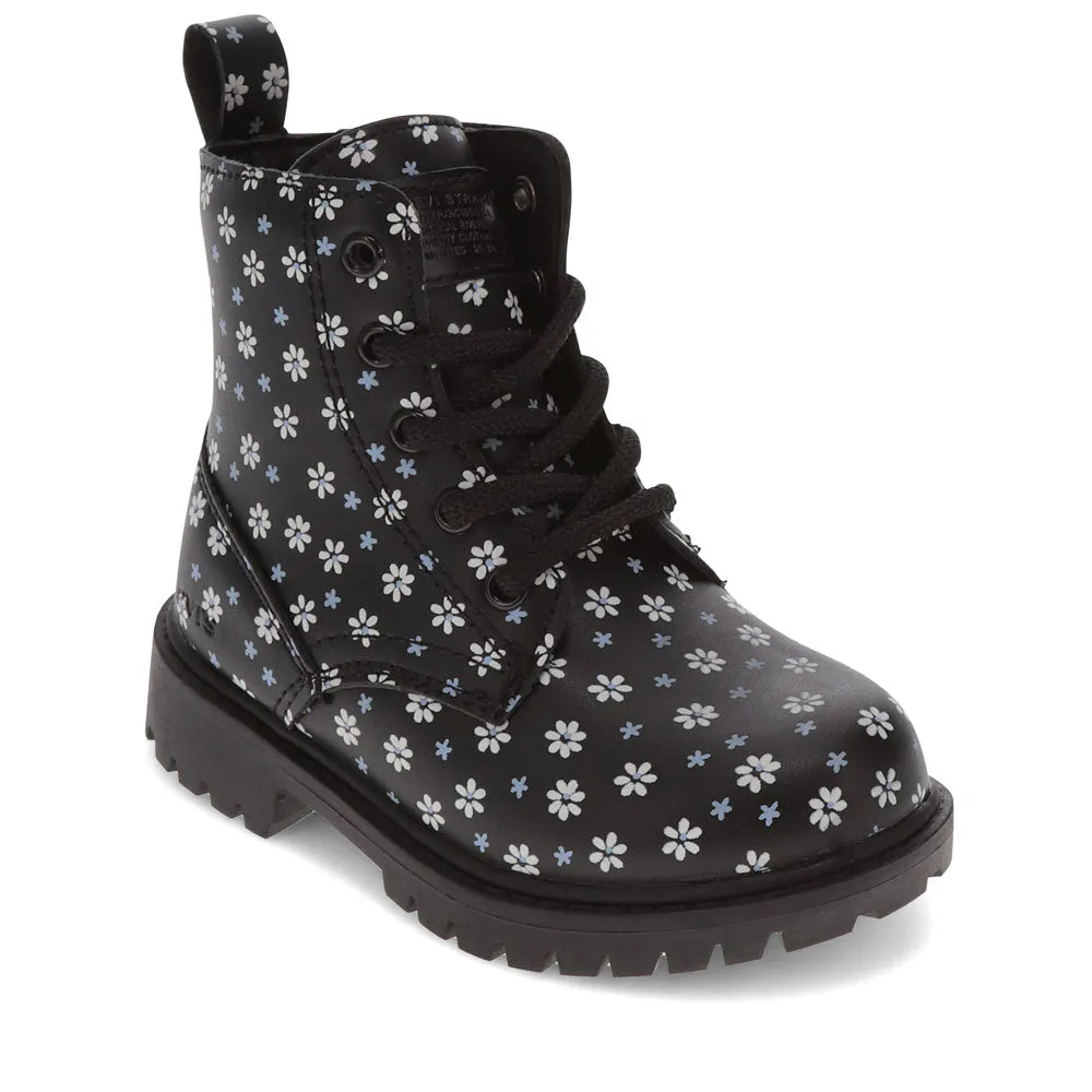 Giselle Floral - Toddler Unisex Combat Boot