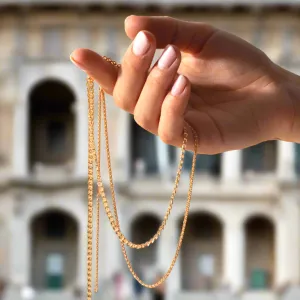 Gold and Silver Chain Necklaces