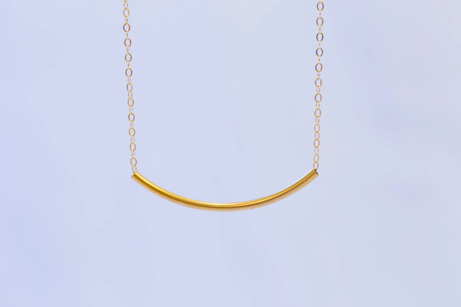 Gold Bar Necklace /Long Bar Necklace / Set of 3 Layering Necklaces / Personalized Disk Necklaces Layering Necklaces Layered and Long