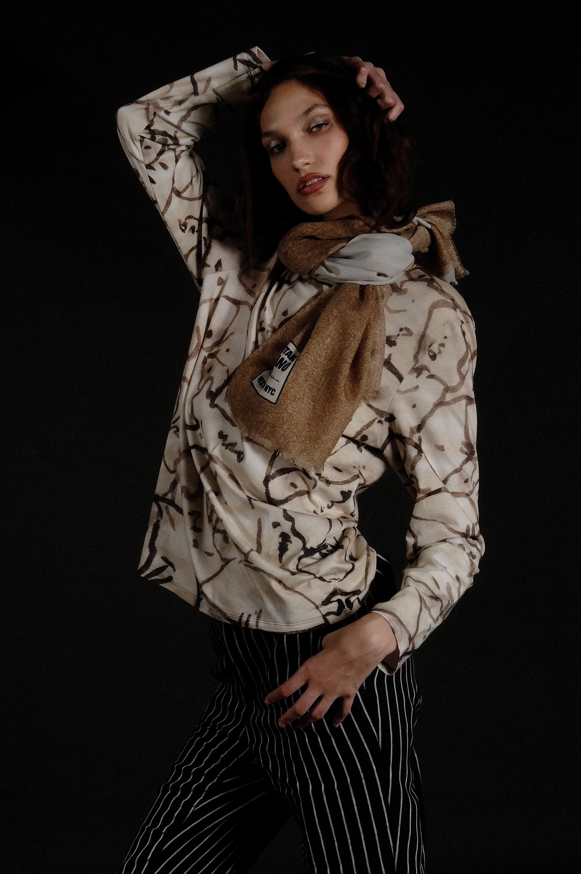 GOLDEN GIRL scarf
