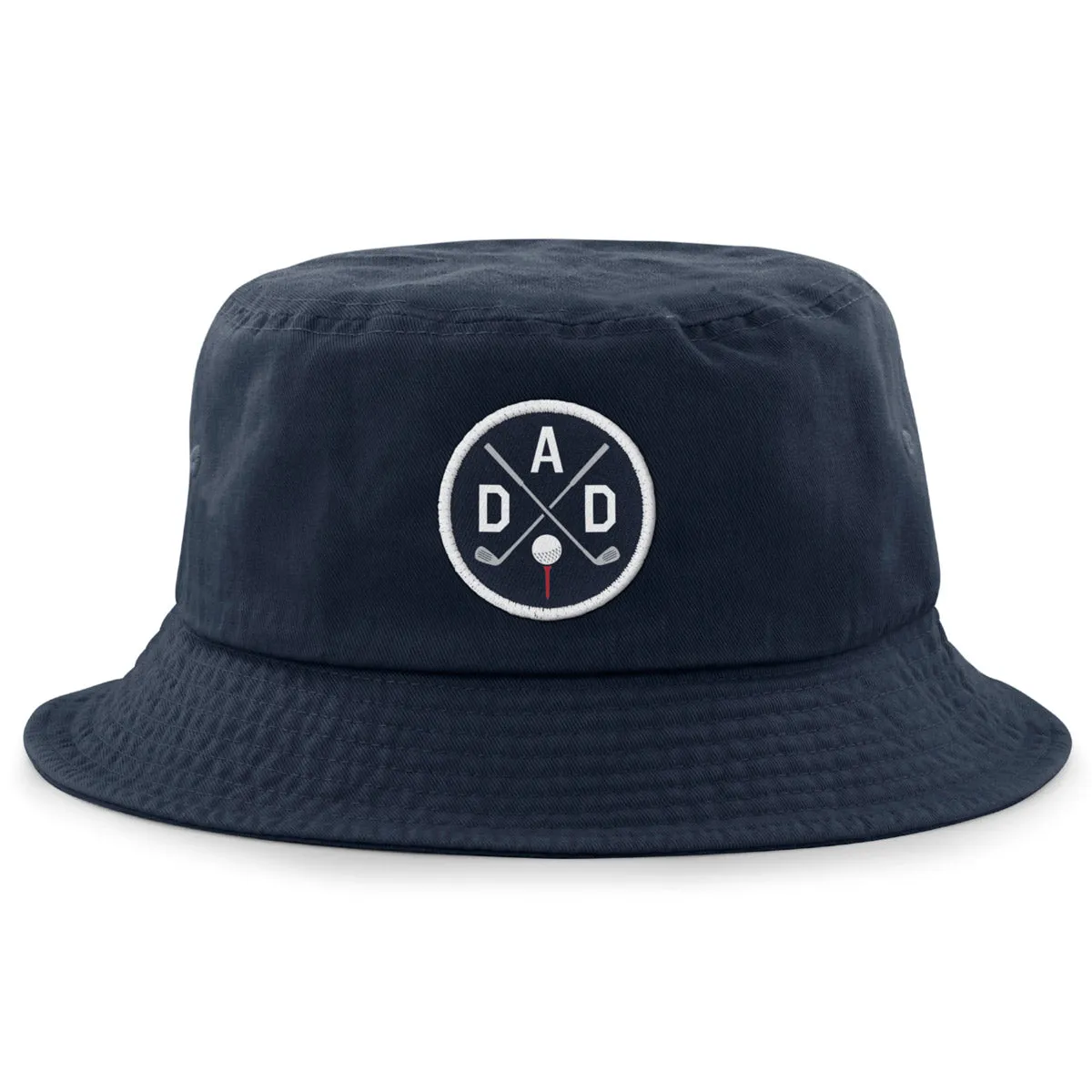 Golf DAD Emblem Bucket Hat