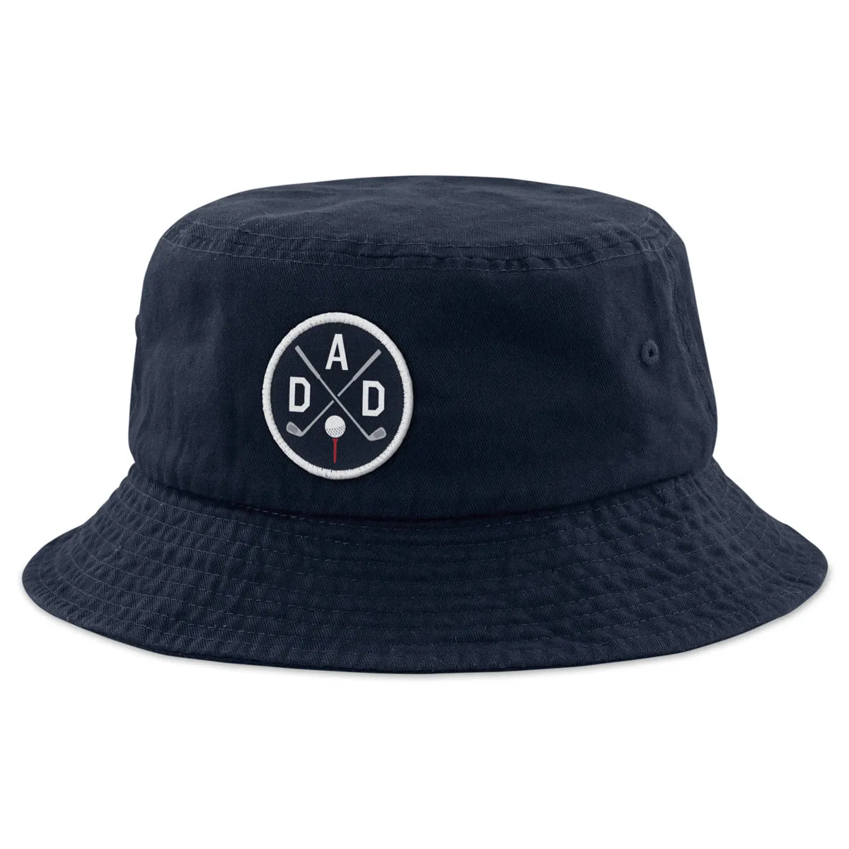 Golf DAD Emblem Bucket Hat