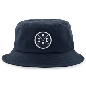 Golf DAD Emblem Bucket Hat
