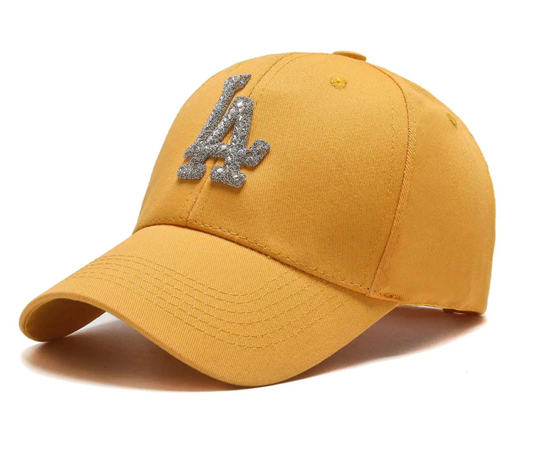 Gorra LA Los Angeles Brillantes estilo Diamantes Dodgers Baseball MLB Ajustable Adulto