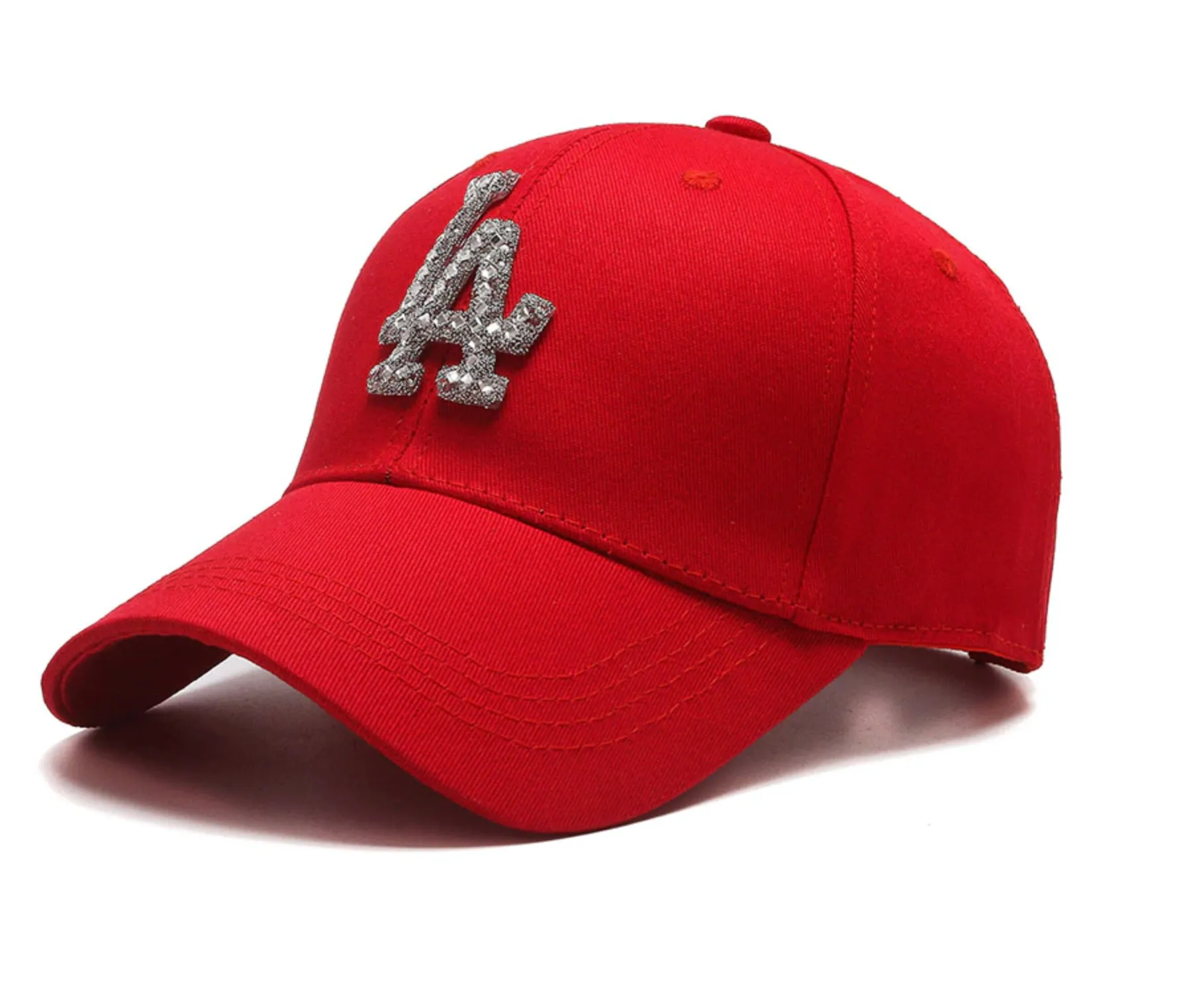 Gorra LA Los Angeles Brillantes estilo Diamantes Dodgers Baseball MLB Ajustable Adulto