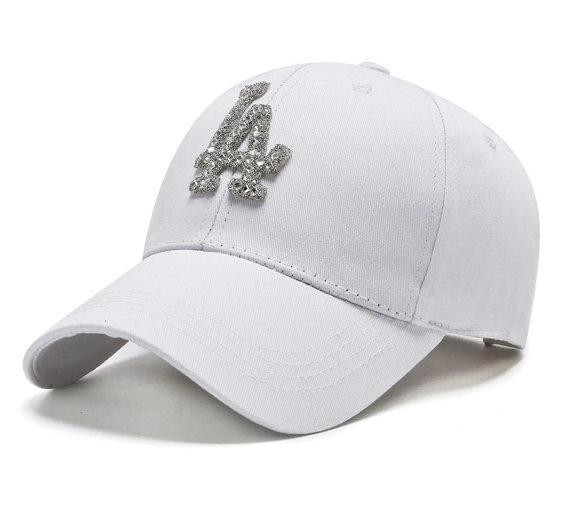 Gorra LA Los Angeles Brillantes estilo Diamantes Dodgers Baseball MLB Ajustable Adulto