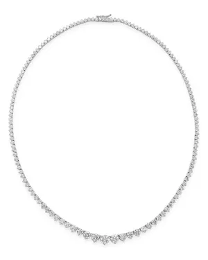 Graduated Diamond Riviera Necklace 10CT