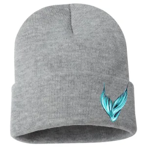 Gray Mermaid Tail Beanie