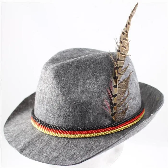 Grey German Fedora