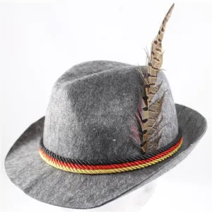 Grey German Fedora