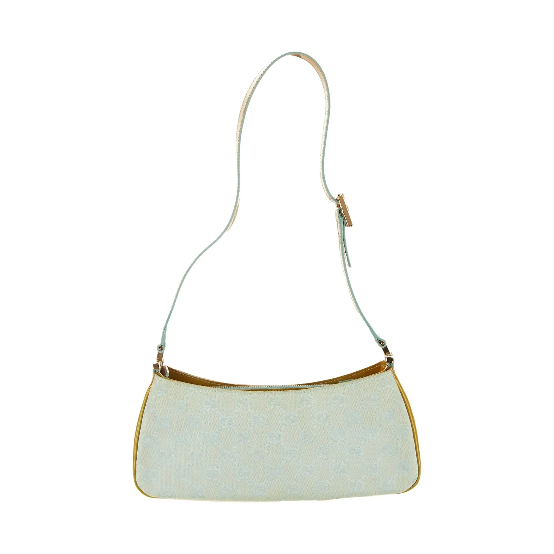 Gucci Blue Logo Shoulder Bag