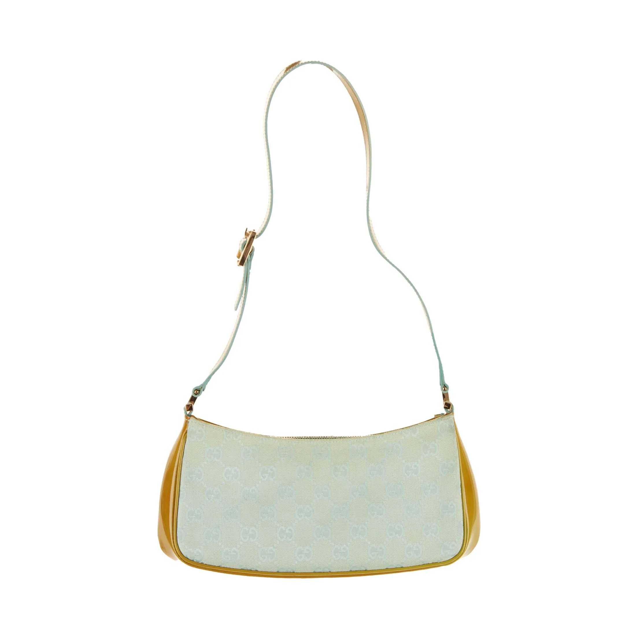 Gucci Blue Logo Shoulder Bag