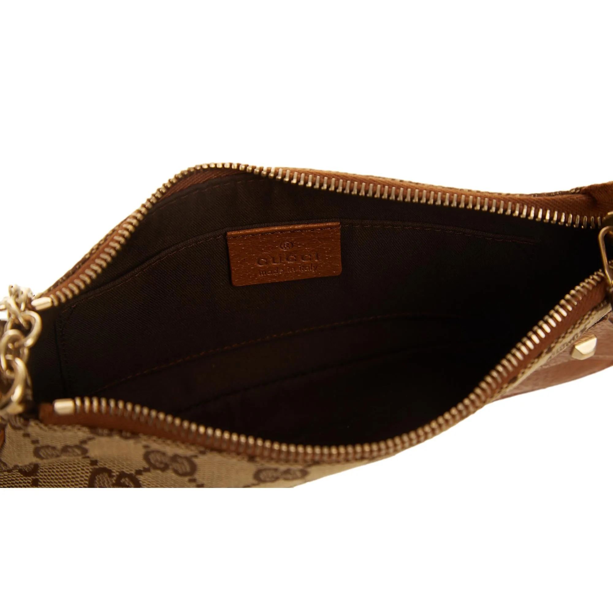 Gucci Brown Logo Mini Shoulder Bag
