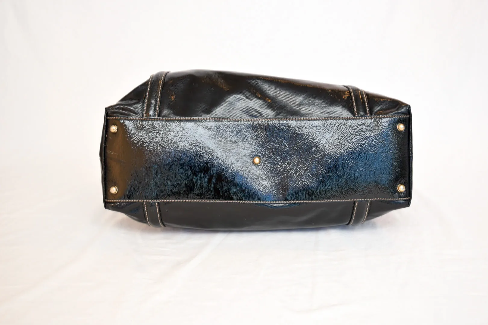 Gucci Patent Leather Bag with Large G