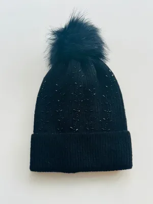 H56 STONES POM BEANIE