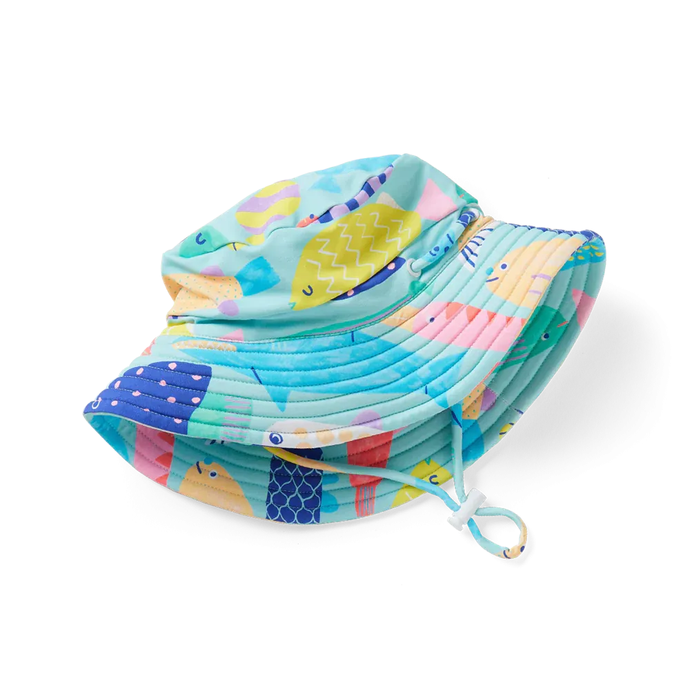 HALCYON NIGHTS SWIM BUCKET HAT RAINBOW REEF