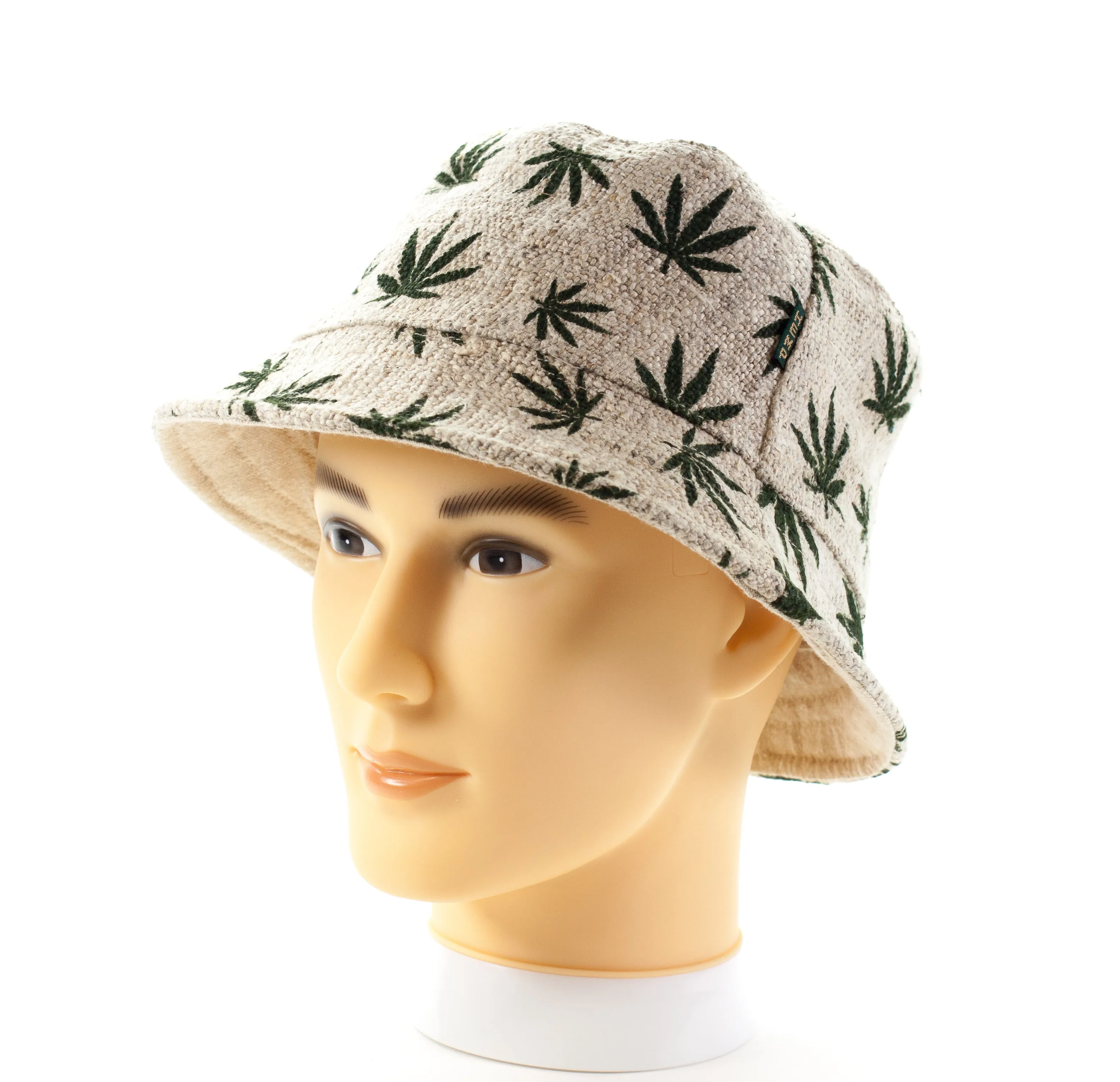 Handmade Unisex Hemp Hat Bucket Design - HMPHH5