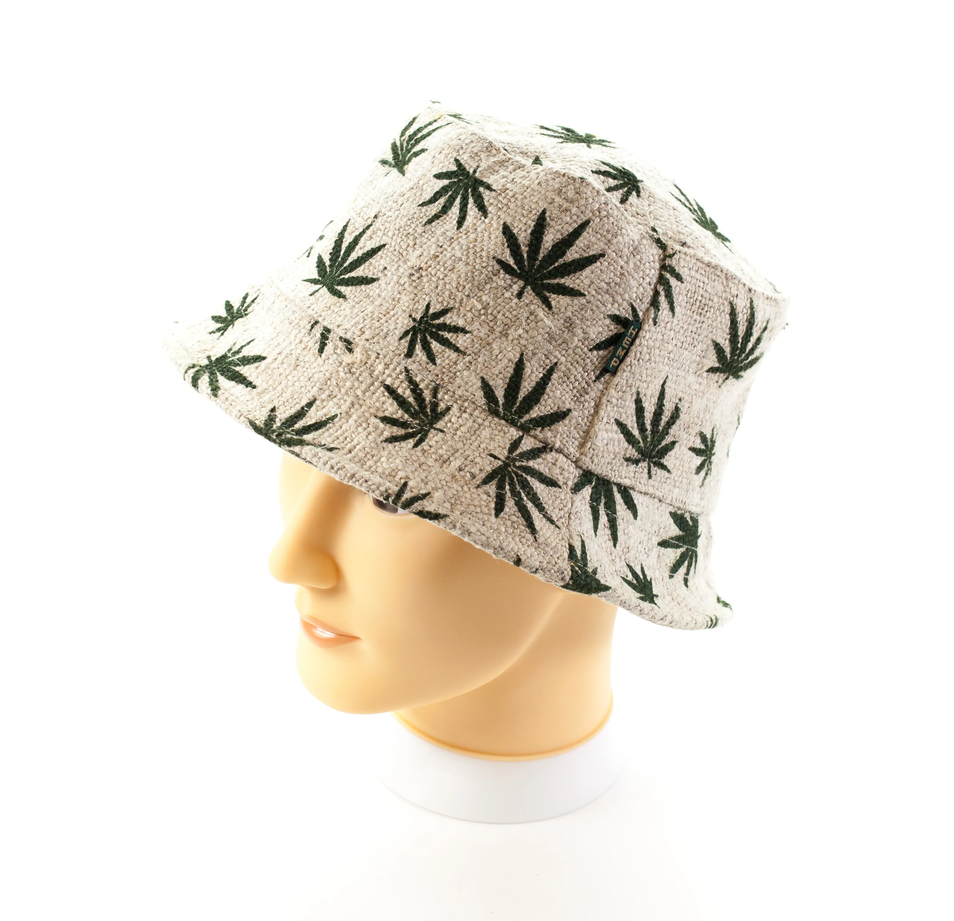 Handmade Unisex Hemp Hat Bucket Design - HMPHH5