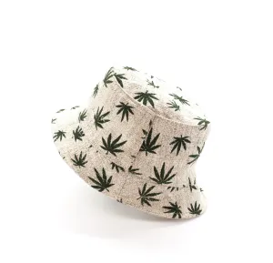 Handmade Unisex Hemp Hat Bucket Design - HMPHH5