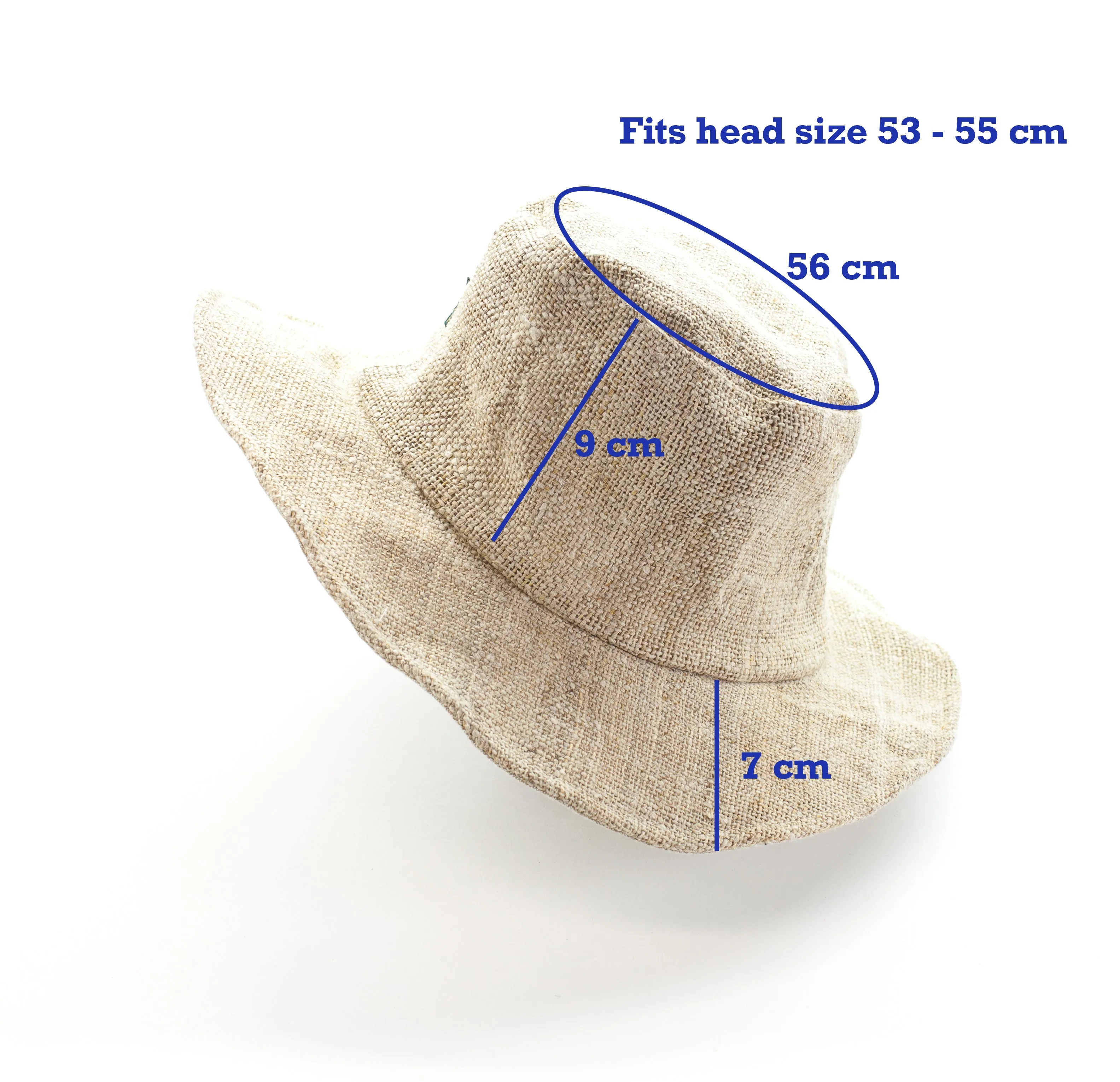 Handmade Unisex Hemp Hat - HMPHH2