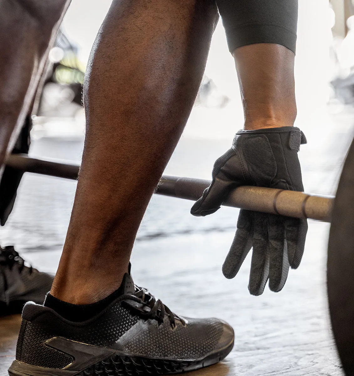 Harbinger Men's Power Protect Weight Lifting Gloves - Black