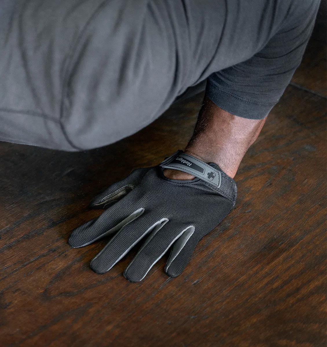 Harbinger Men's Power Protect Weight Lifting Gloves - Black