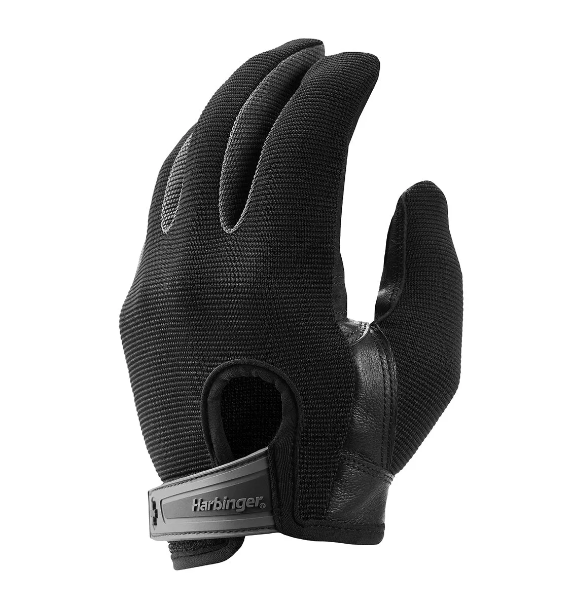 Harbinger Men's Power Protect Weight Lifting Gloves - Black