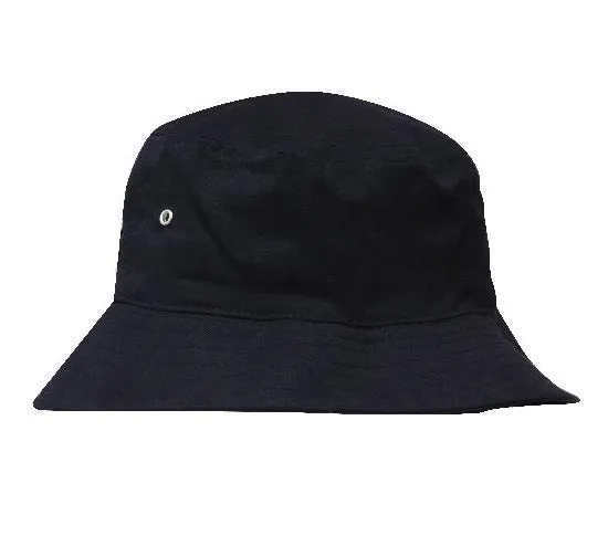 Headwear Professionals Brushed Sports Twill Bucket Hat